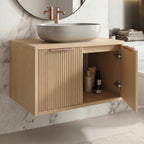 Mosdószekrény Rea Core 80cm Beige 5