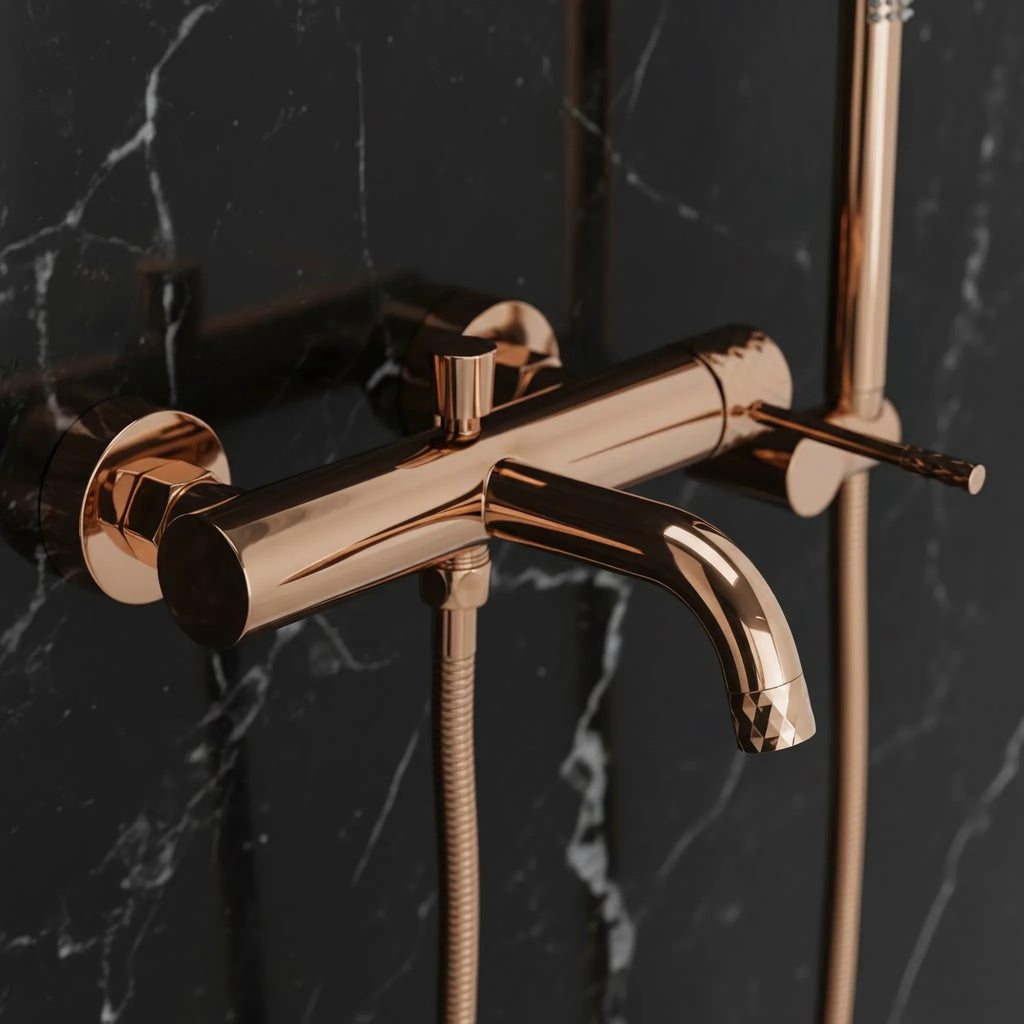 Fürdőkád Csaptelep Rea Lungo Diamond Copper 5
