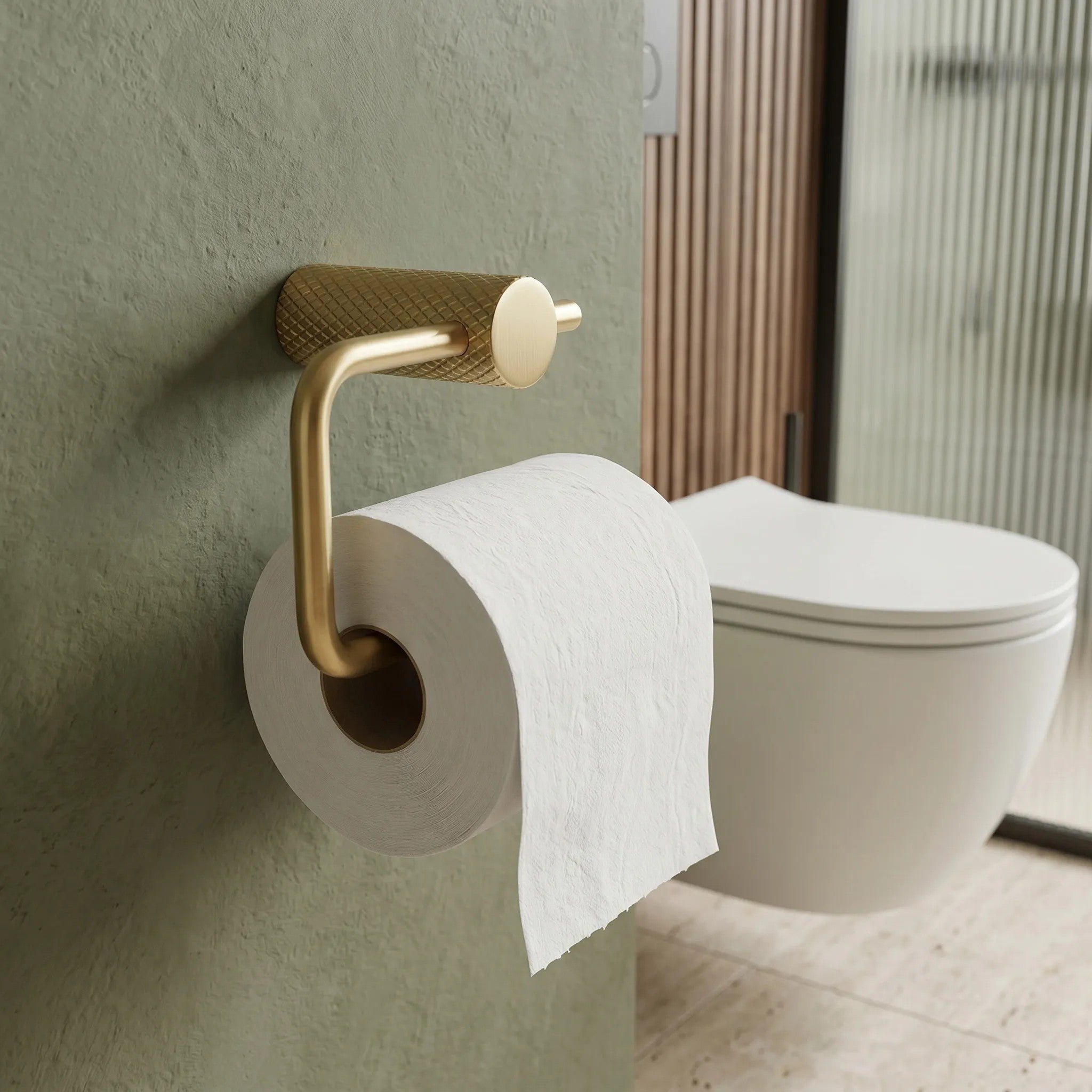 Falra Szerelhető Wc Papír Tartó A62309BG OTTO Brush Gold 5