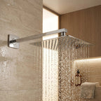 Négyzet Alakú Zuhanyfej REA JS-P015 30cm Chrome 5