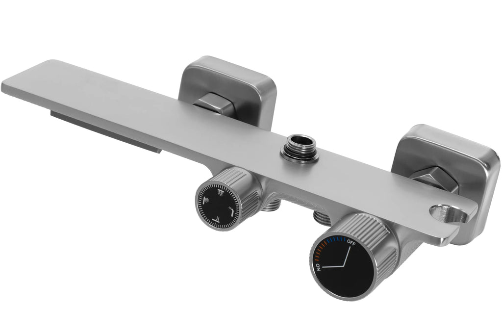Zuhanyszett REA HELIX Nickel Brush INOX 5