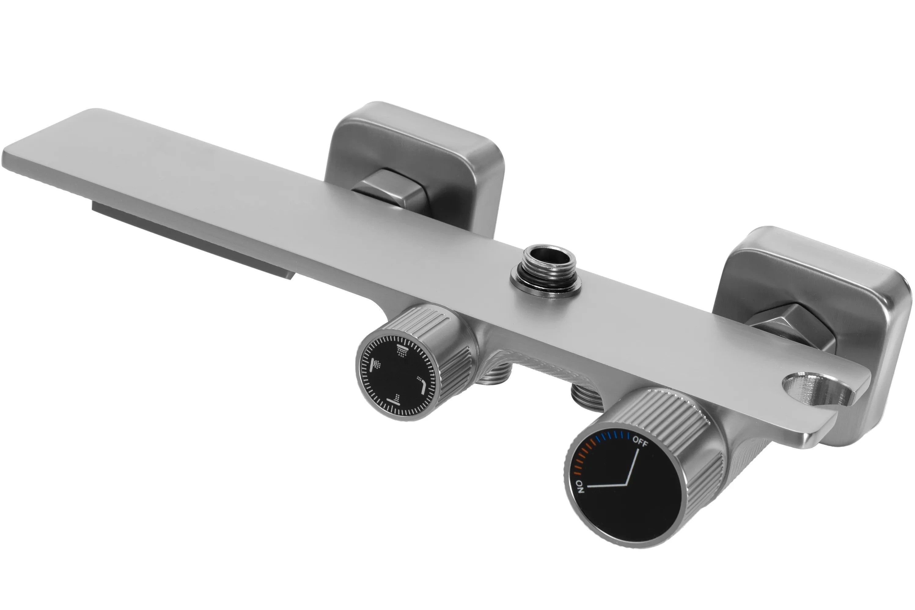 Zuhanyszett REA HELIX Nickel Brush INOX 5