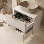 Mosdószekrény Rea Mono 60cm White 5