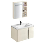 Fürdőszobabútor Szett Mosdóval Tula 60cm Beige 5