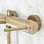 Fürdőkád Csaptelep Rea Foss Gold Brush 5