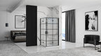 Zuhanykabin Rea Molier Black Double 90x90 5