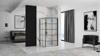 Zuhanykabin Rea Molier Black 80x80 5