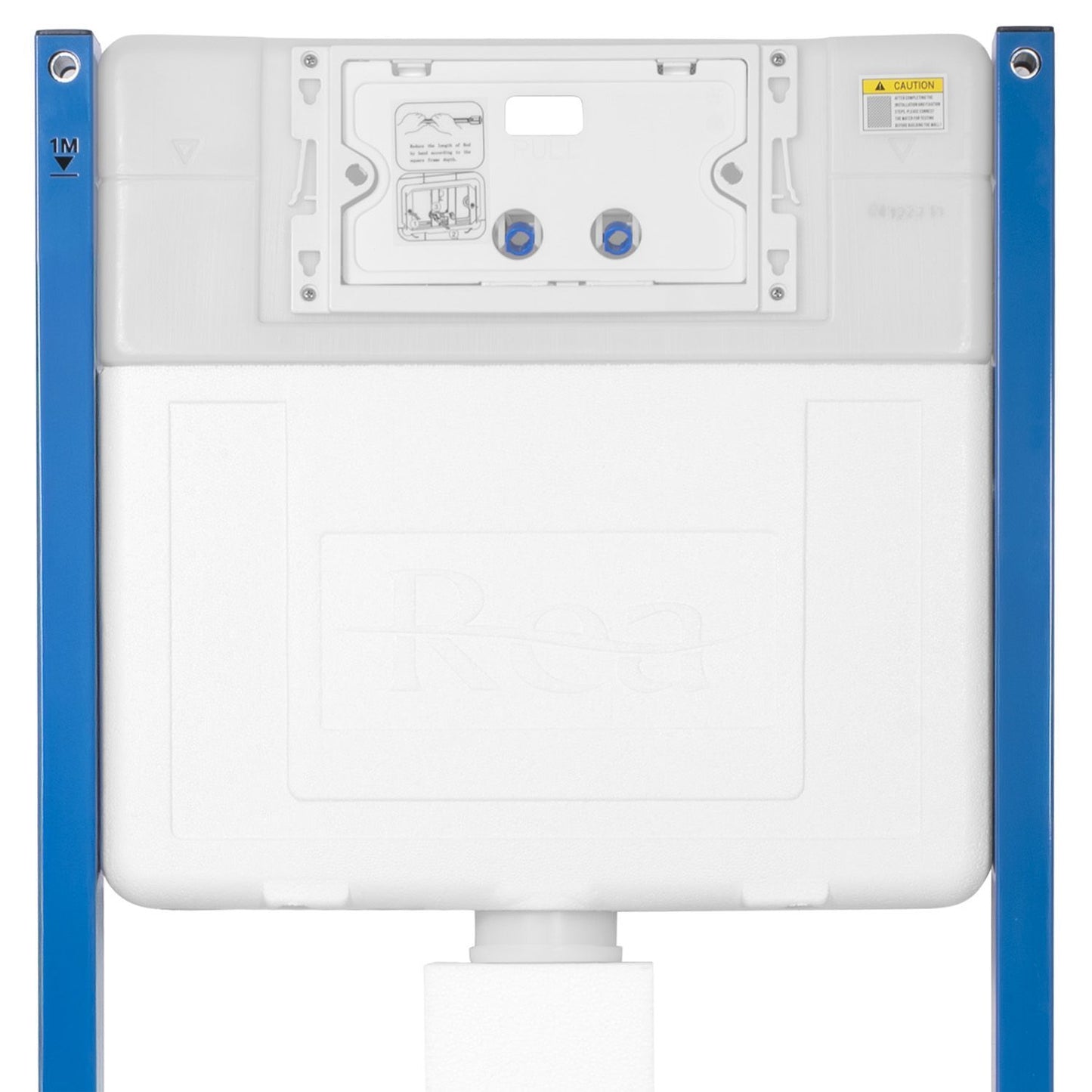 Falba Építhető Wc Tartály K011a-q T White Glass 4