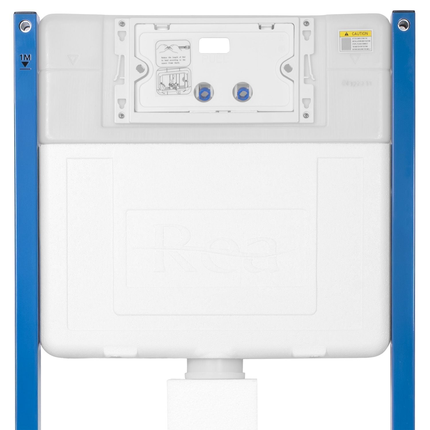 Falba Építhető Wc Tartály K011a-q T White Glass 4