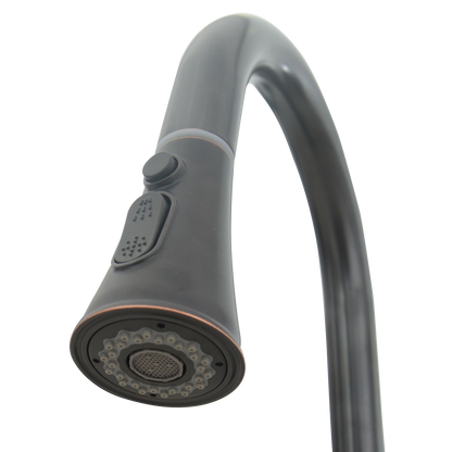 Konyhai Csaptelep Rea Deco Old High Black 5