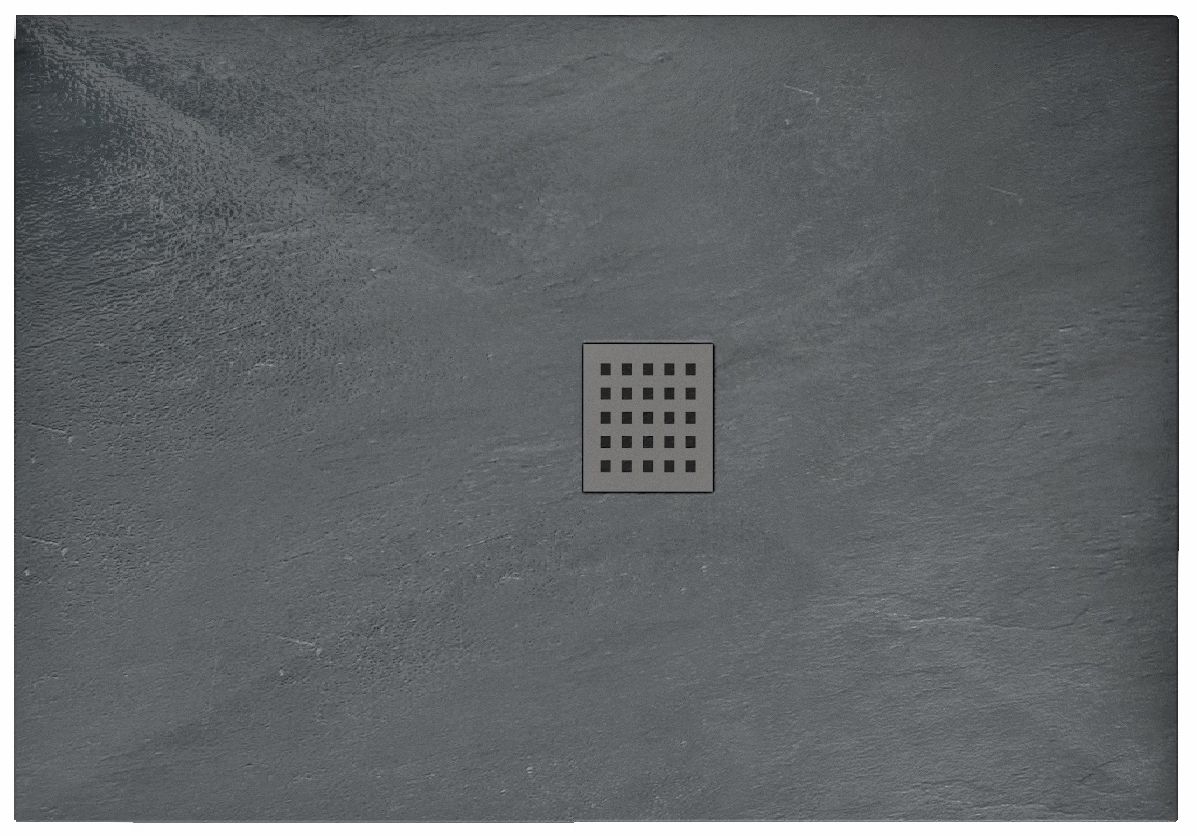 Zuhanytálca Rea Grey Rock 80 X 100 1