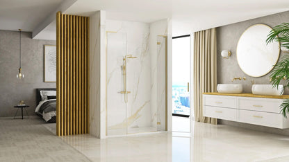 Zuhanyajtó Rea Hugo 100 Gold Brush + Zuhanyfal 30 3