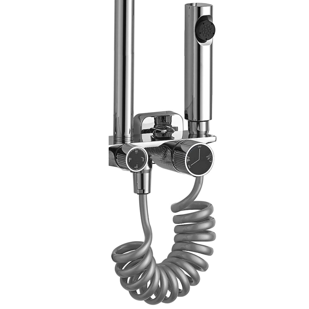 Zuhanyszett REA HELIX Chrom 6
