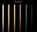 Zuhanyfal Rea Flexi Transparent / Chrome 140 6
