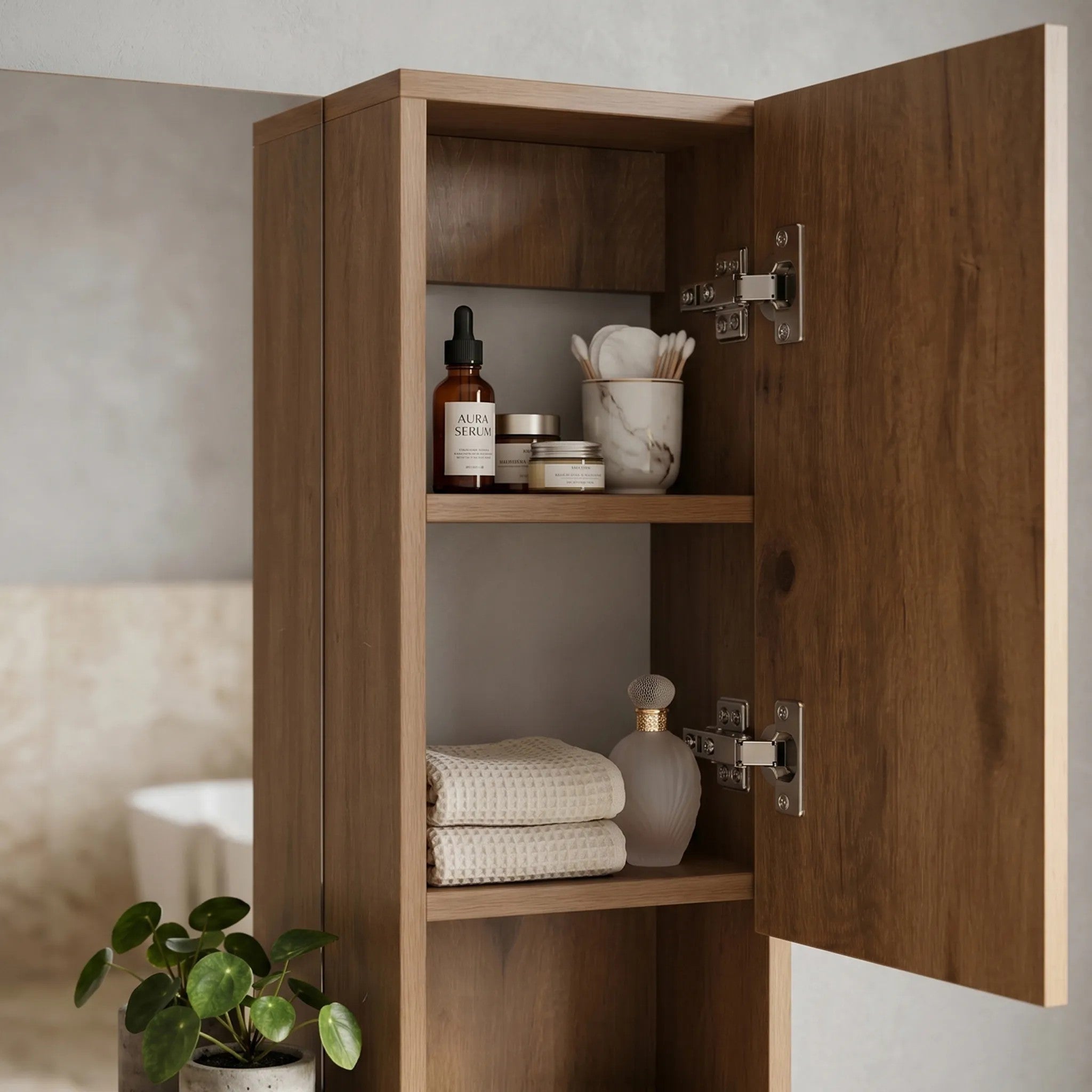Fürdőszobabútor Szett Mosdókagylóval DB06-60 60cm 6