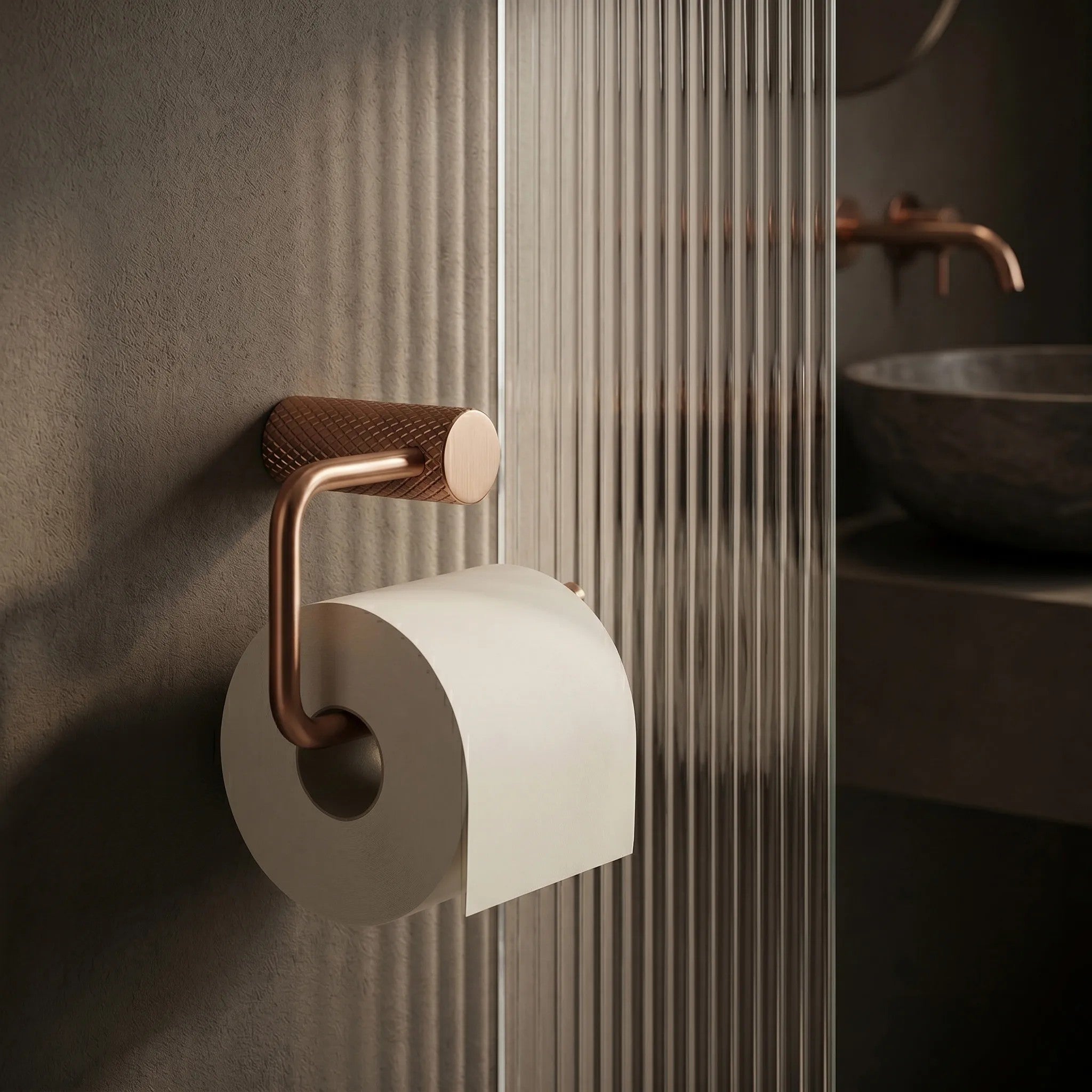 Falra Szerelhető Wc Papír Tartó A62309BRG OTTO Brush Copper 6