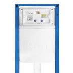 Beépíthető WC Tartókeret Szett Slim 024N HD Satin Nyomólappal 6