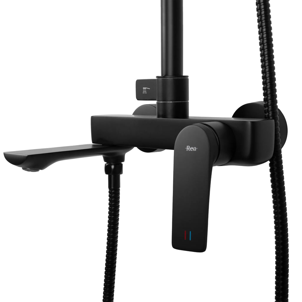 Zuhanyszett REA AVALON BLACK 6