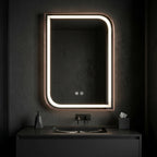 LED Tükör ZONE 80x60 BRUSH ROSE GOLD 6