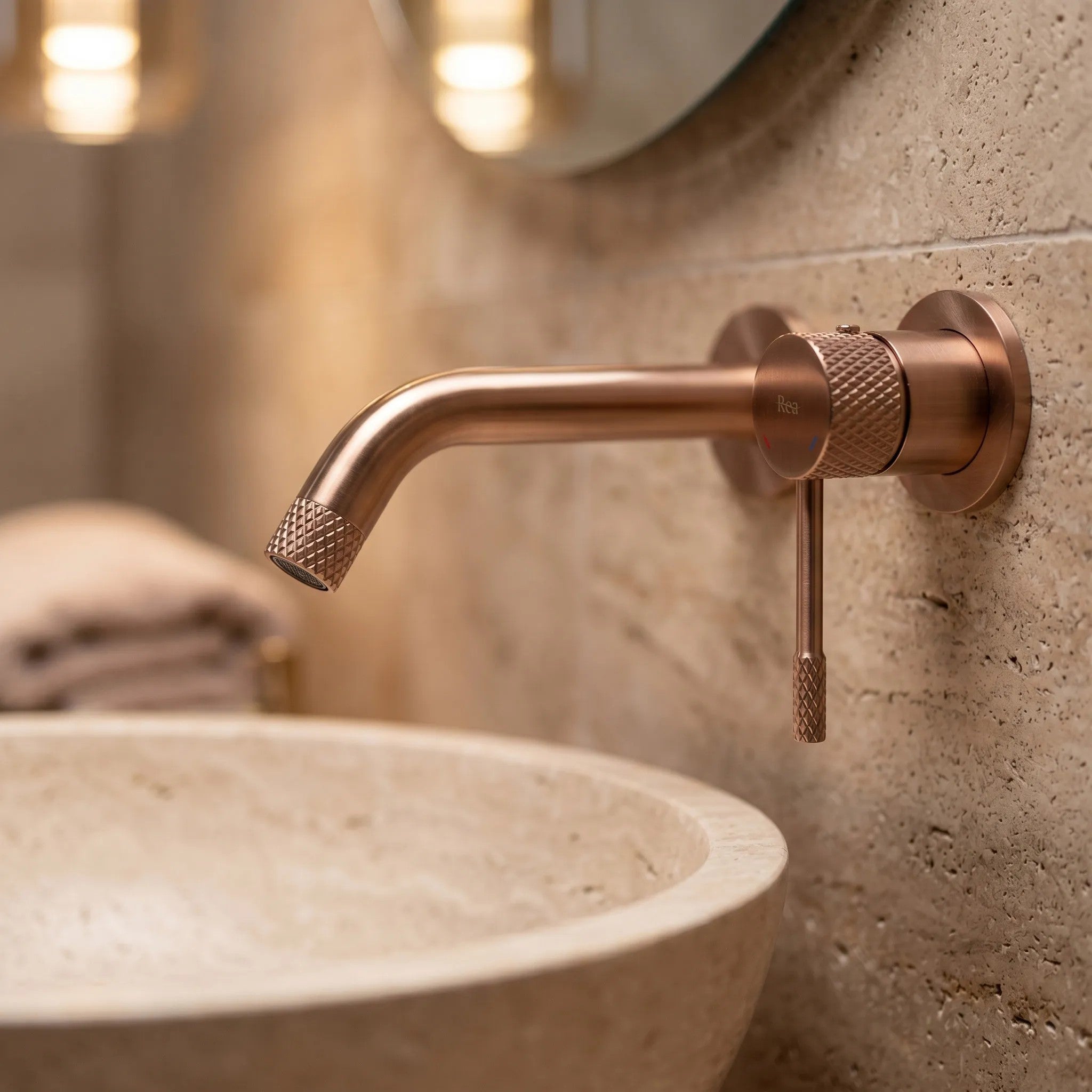 Falra Szerelhető Csaptelep REA Venti Brush Copper 6