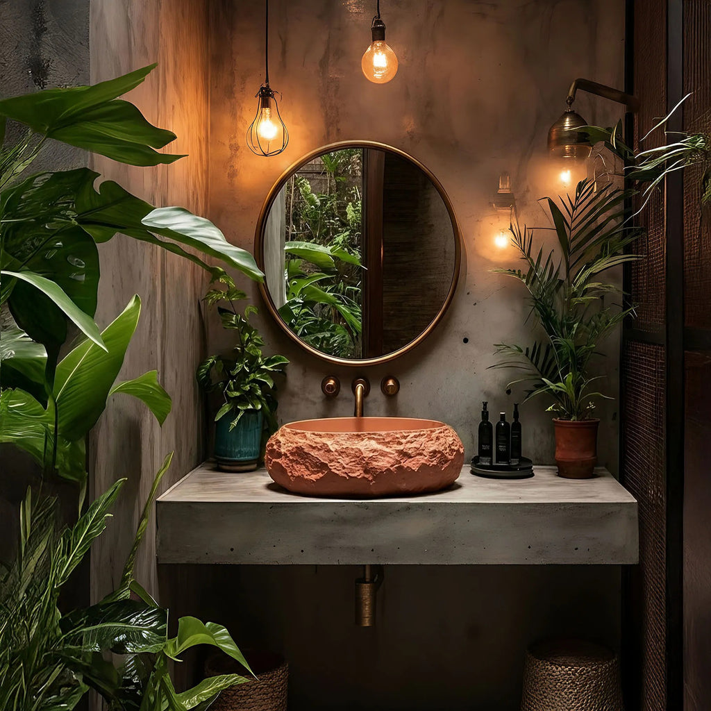 Pultos Mosdókagyló Mika Terracotta 6