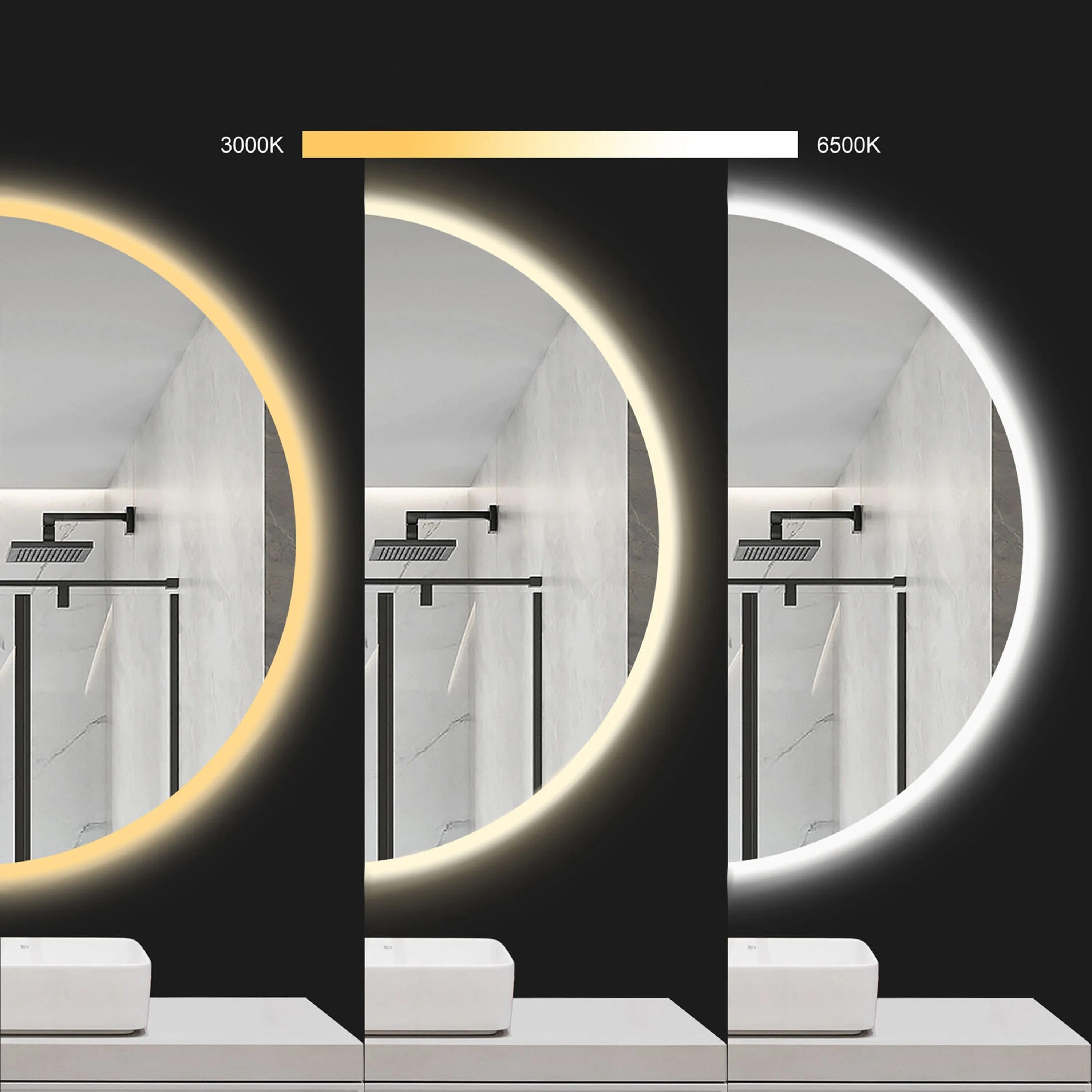 LED Tükör 100cm HZJ100 6