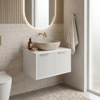 Mosdószekrény Rea Core 60cm White 6