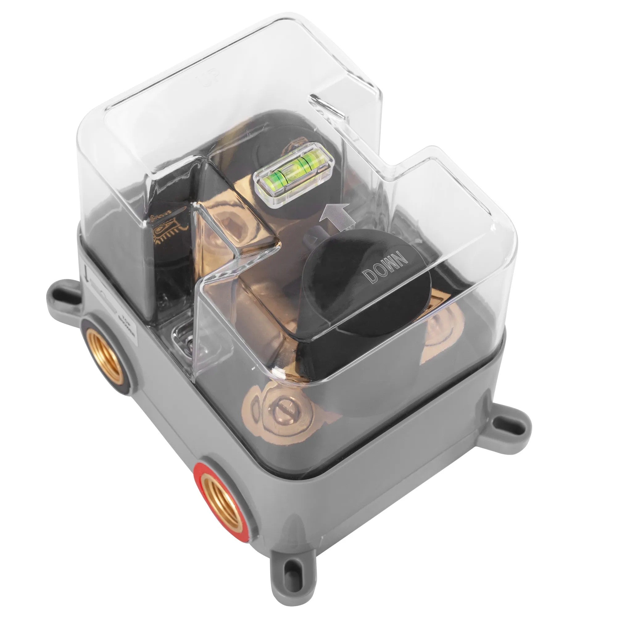 Rejtett Zuhanyszett Rea LUNGO Black Matt BOX 6