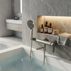 Kádtöltő Csaptelep Rea Arcos Brushed Nickel 6