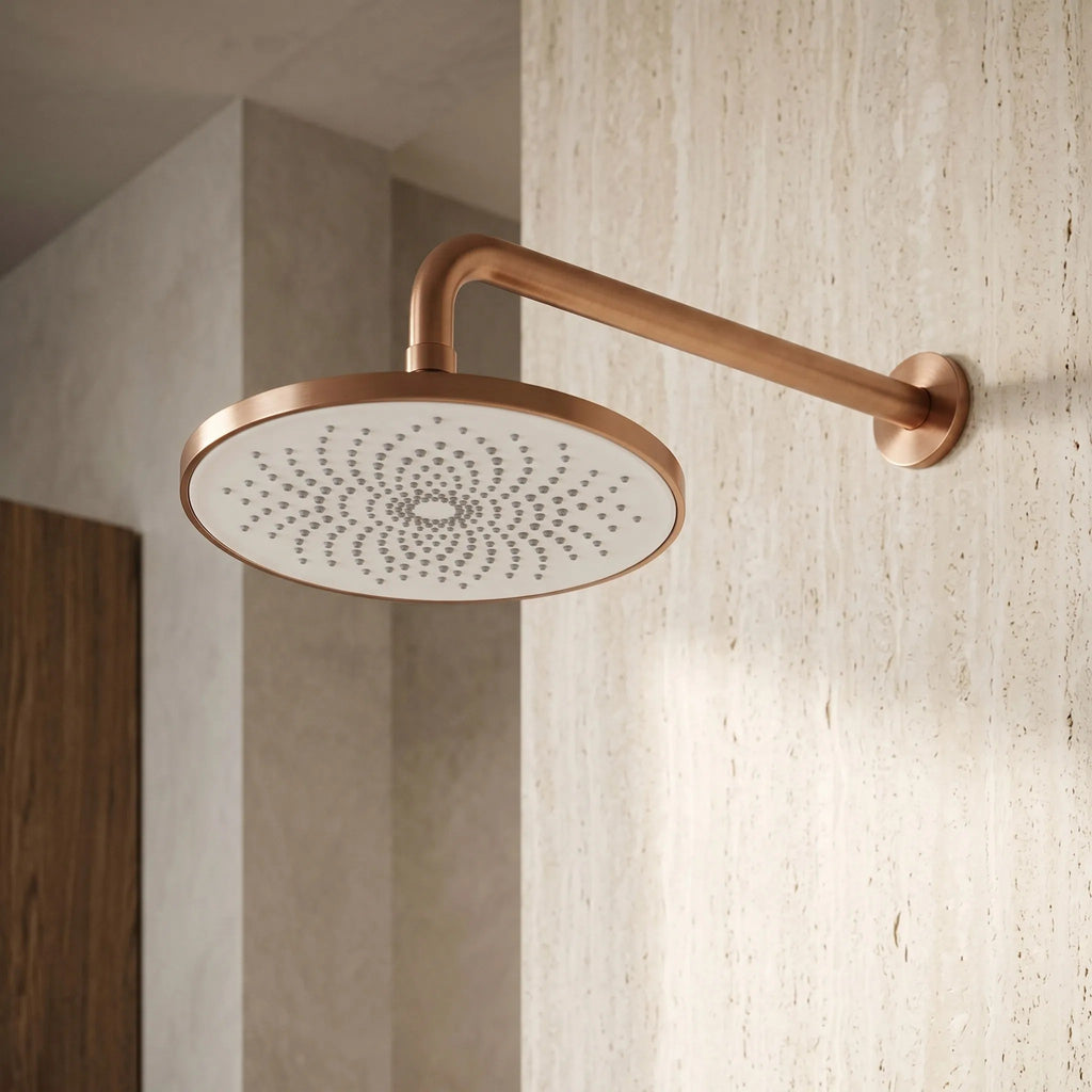 Kerek Esőztető Zuhanyfej REA JS-021BRG Brush Copper 6