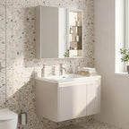 Fürdőszobabútor Szett Mosdóval DE07-60 Beige 60CM 6