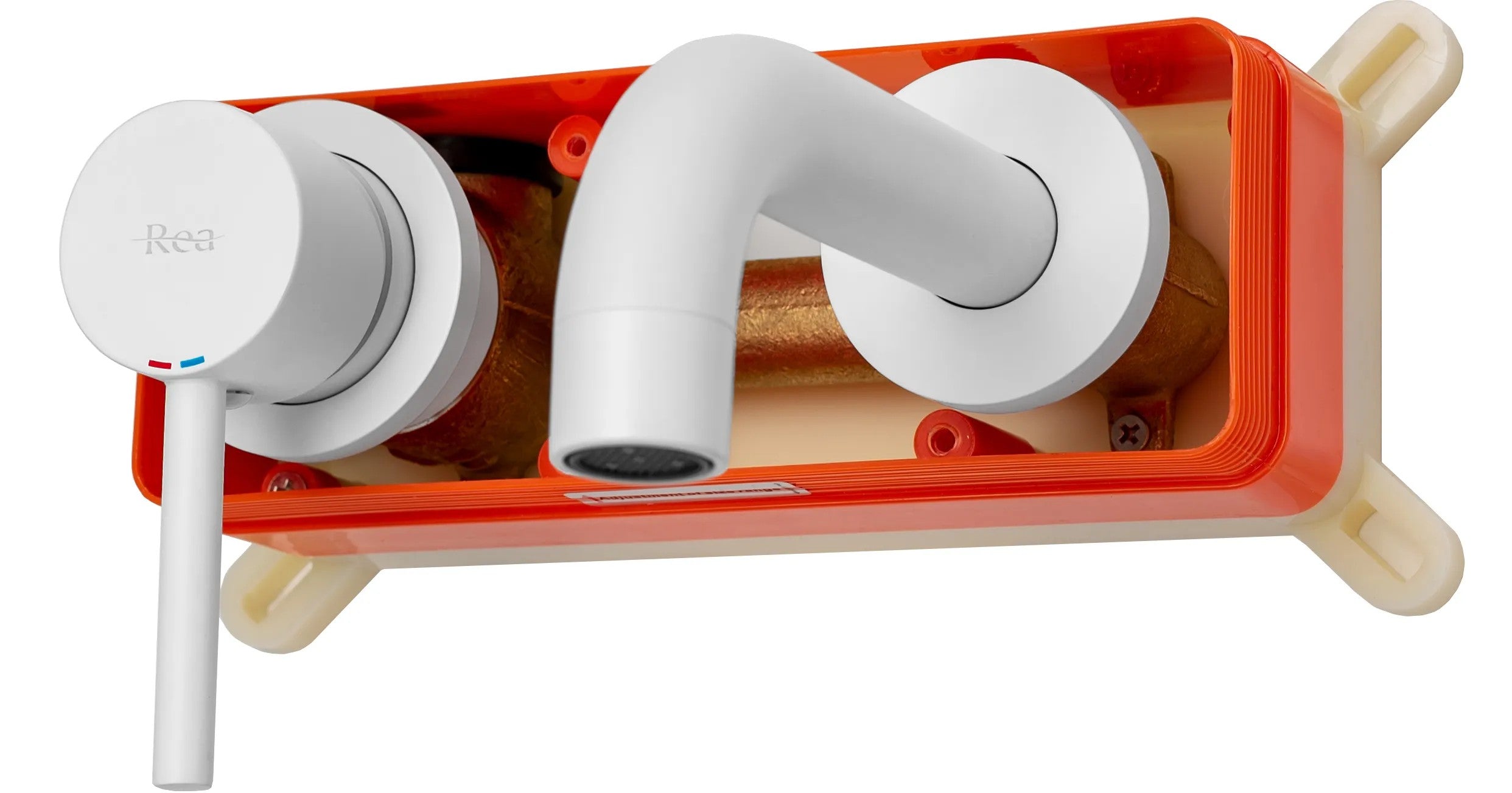 Falra Szerelhető Csaptelep Rea Lungo White Mat + Box 6
