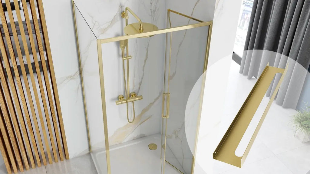 Fürdőszobai Polc SF02 60cm Gold Brush 6