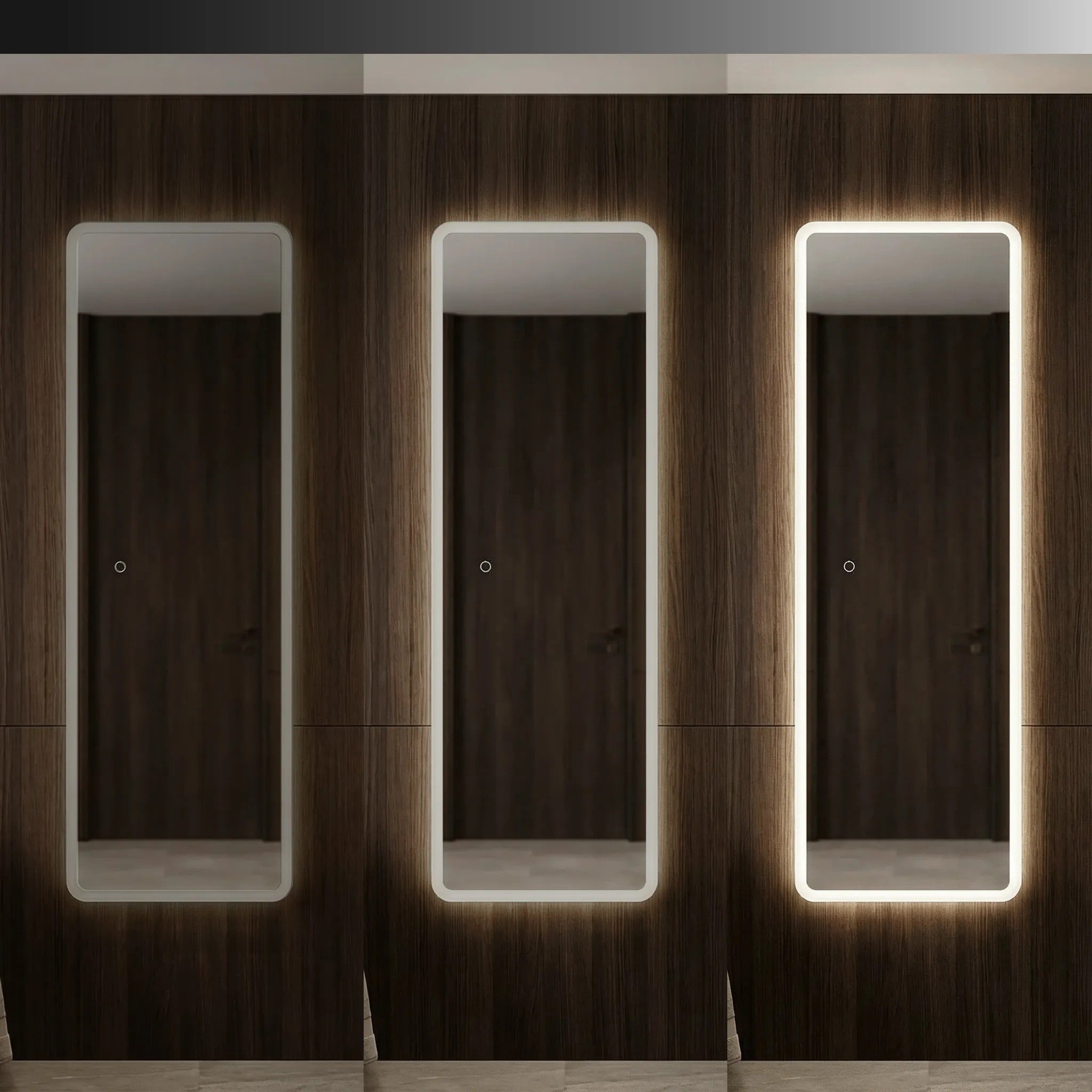LED Tükör 150x50cm MOL-SQ 6