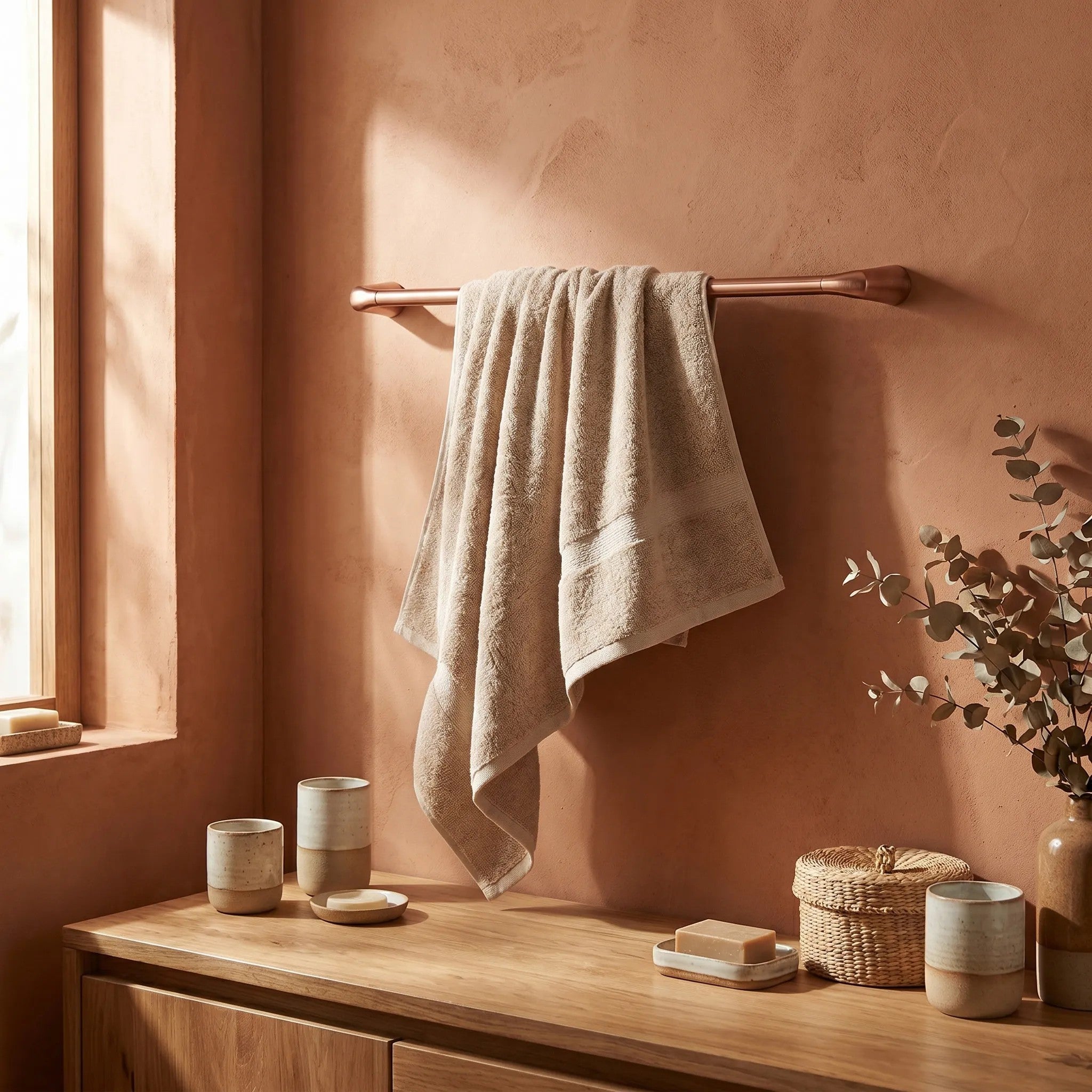 Fürdőszoba Fogas 16201 Vibe Brush Copper 6