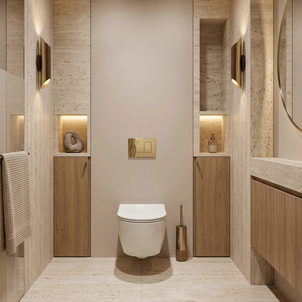 WC Öblítő Gomb Rea J K011A-Q És Slim 024N Gold 6