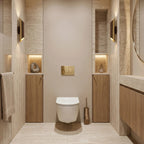 WC Öblítő Gomb Rea J K011A-Q És Slim 024N Gold 6