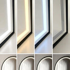 Tükör LED Orbit 50x160cm Black 6