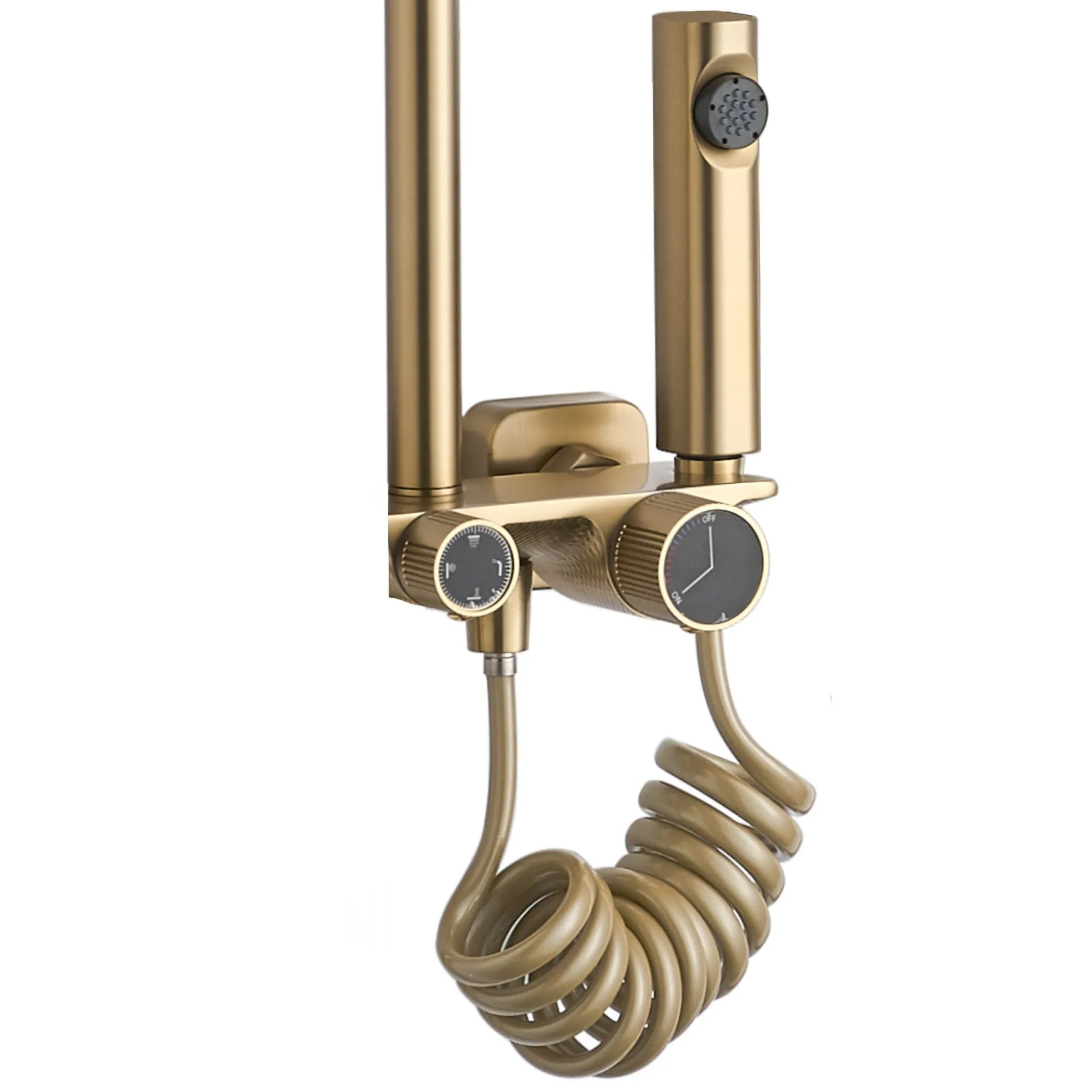 Zuhanyszett REA HELIX Brush Gold 6