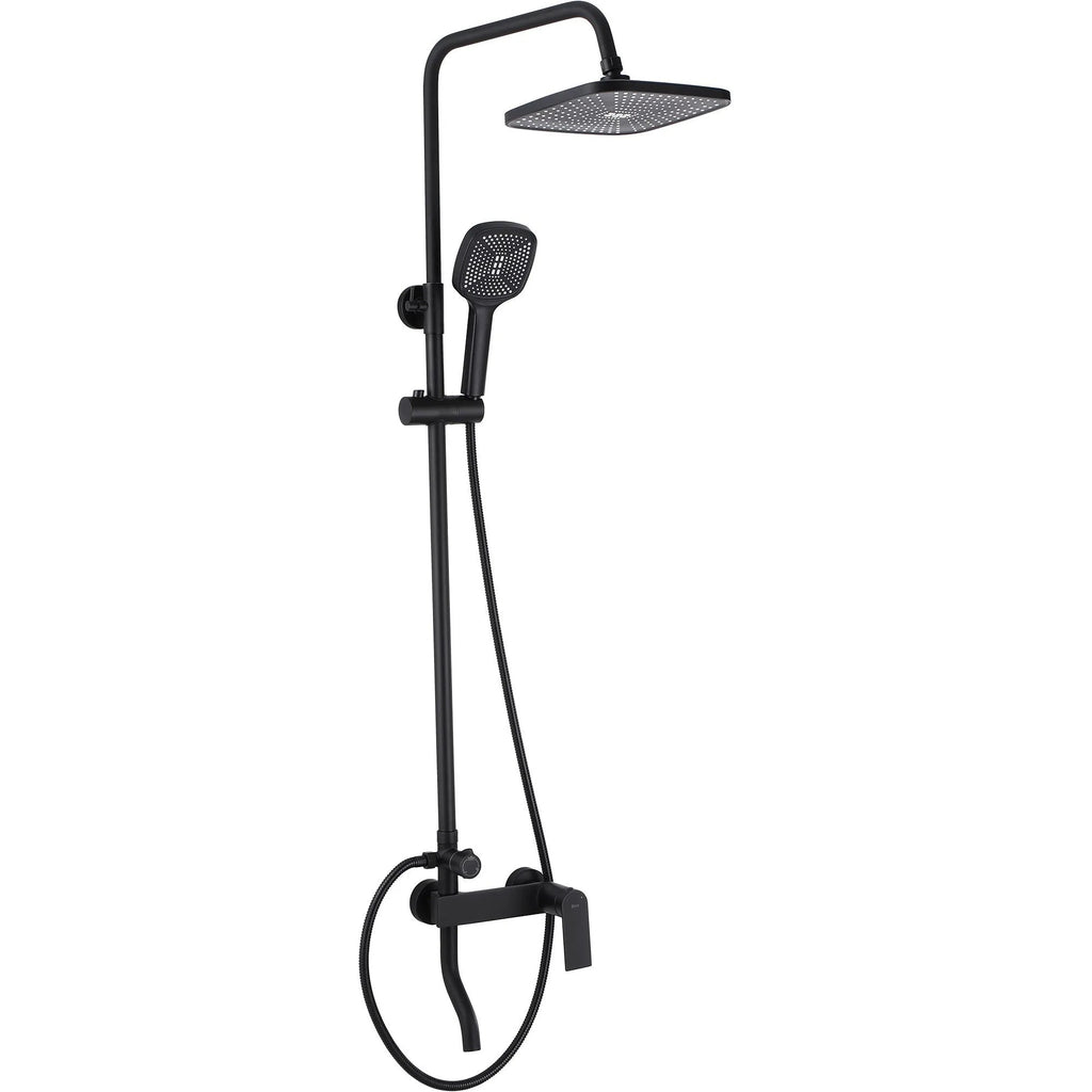 Zuhanyszett REA STORM BLACK MATT 6