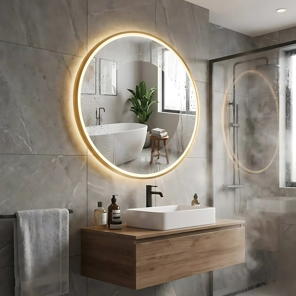 LED Tükör 70cm MMJ Gold 6