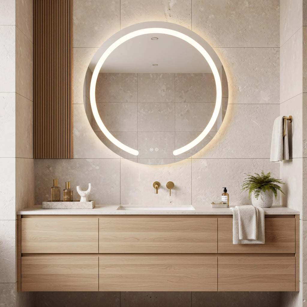 LED Tükör 90cm Modern 6