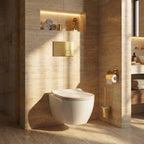 Beépíthető WC Tartókeret Szett Slim 024N HD Gold Nyomólappal 6