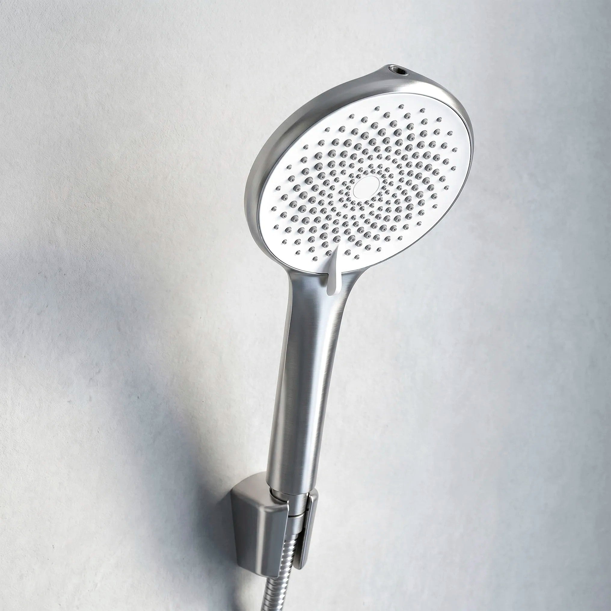 Zuhanycsaptelep Rivo Brush Nickel 6