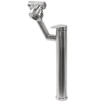 Fürdőszobai Csaptelep Rea PACO Nickel Brush INOX High 6