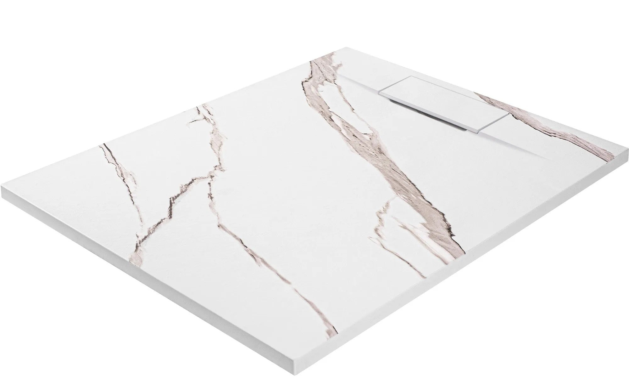 Zuhanytálca Bazalt CARRARA WHITE 90x120 6
