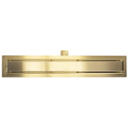Zuhanylefolyó Rea Neox Brush Gold 90 6