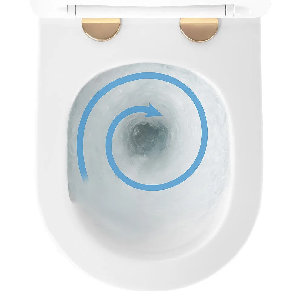 WC Csésze Rea Carlo Mini Tornado NFQ GOLD WHITE 6