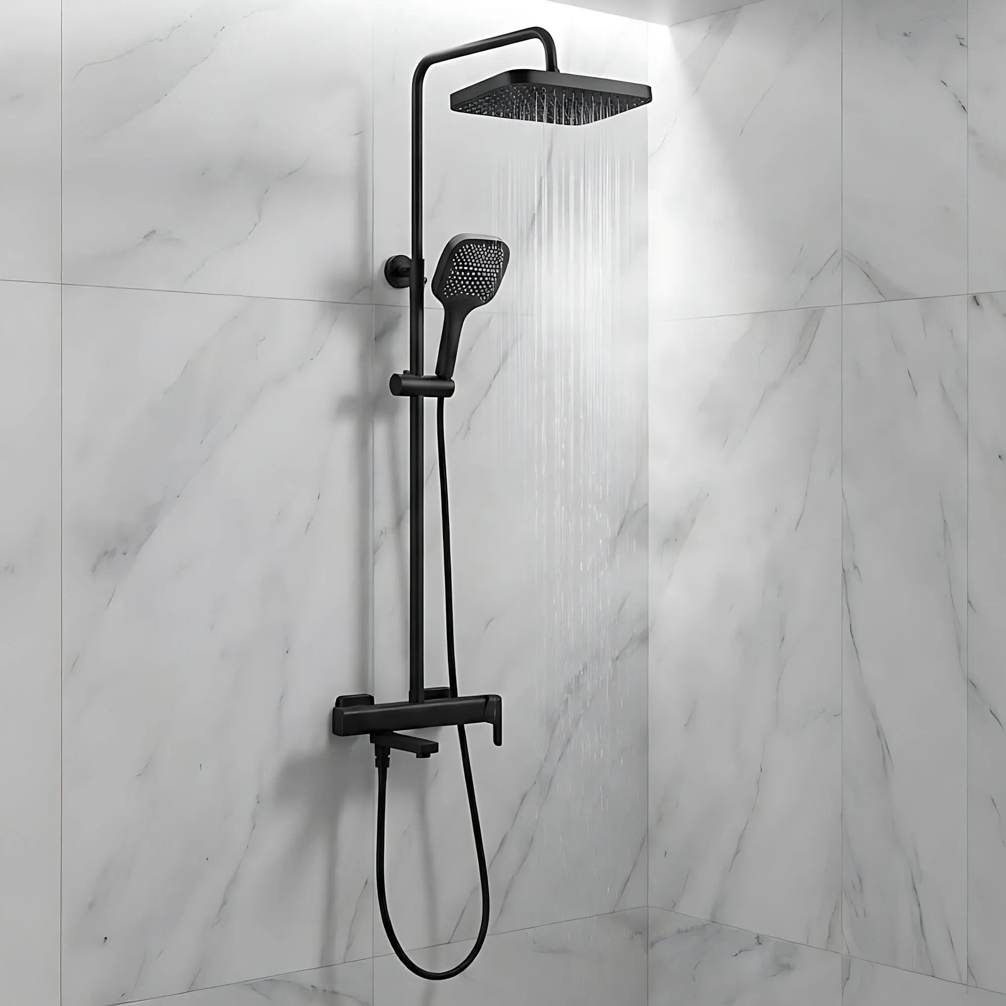 Zuhanyszett Rea Arlo Black 6
