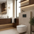 WC Öblítő Gomb Rea HD K011A-Q És Slim 024N Black 6